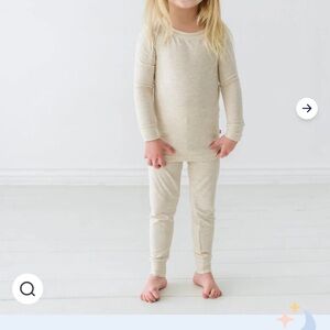 Little Sleepies Cream Pajama Top